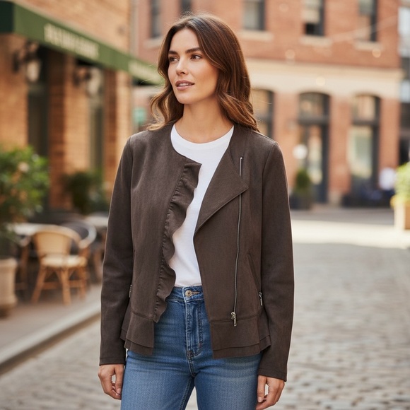 Westport Jackets & Blazers - Westport Women's Brown Jacket